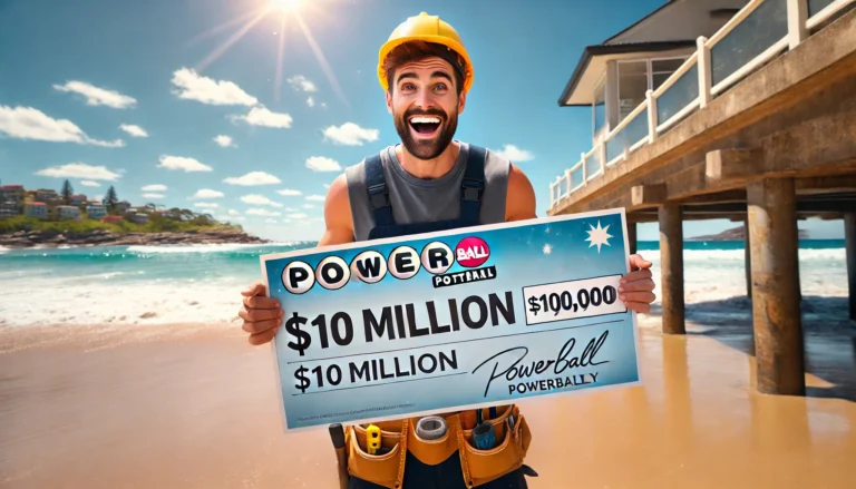 Manly Tradie Wins $10 Million Powerball Jackpot