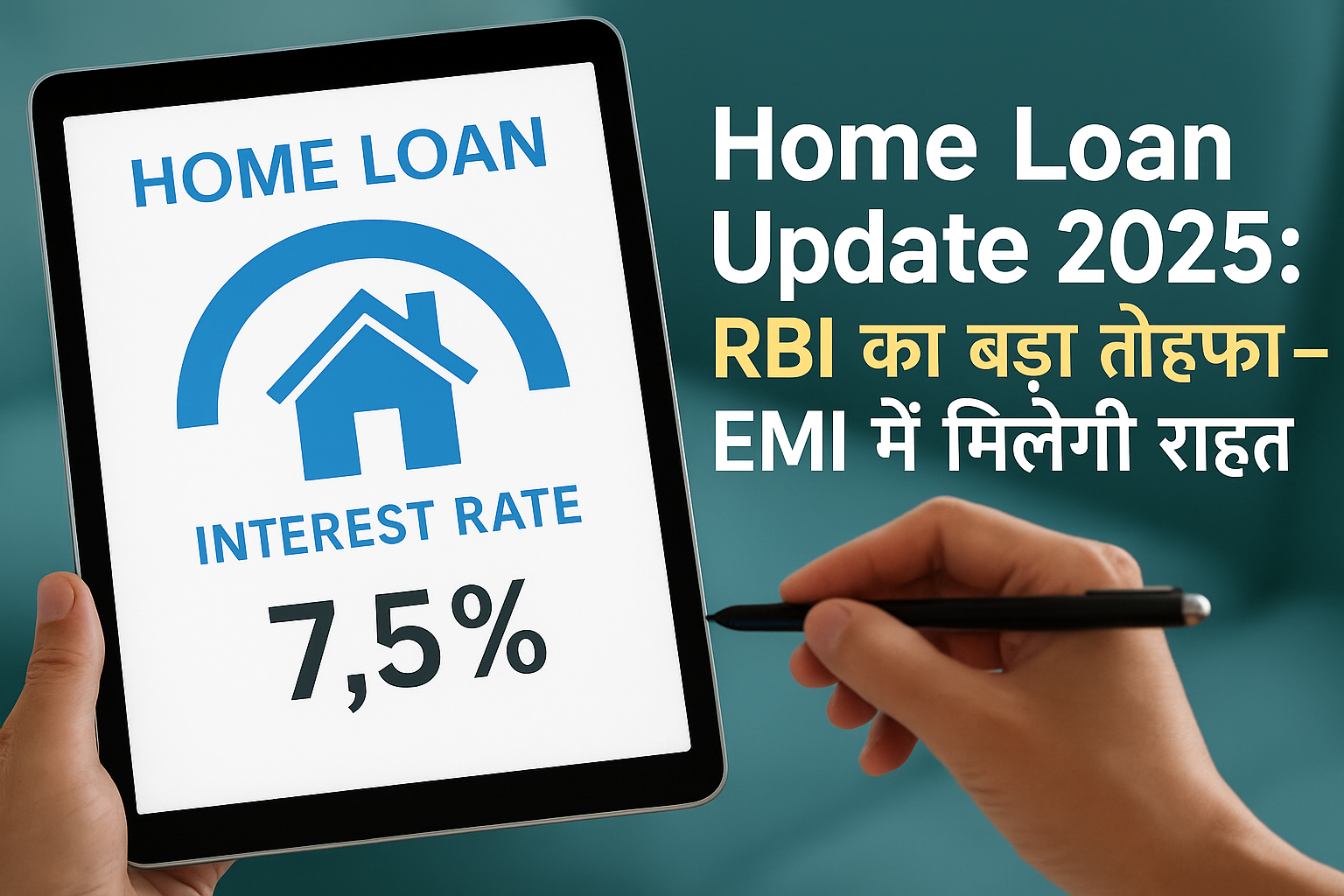 RBI का गिफ्ट 2025: होम लोन लेने वालों को अब हर महीने चुकानी होगी कम EMI