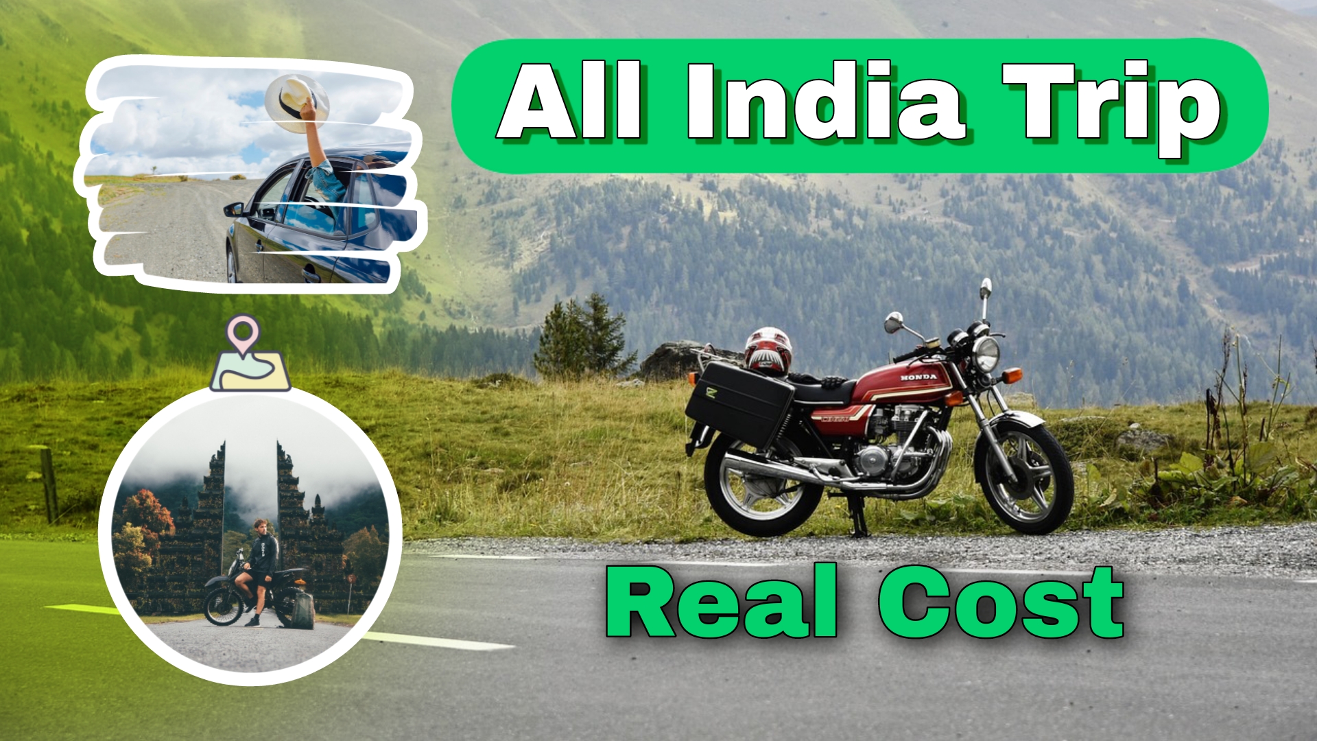 All India Trip by Road cost